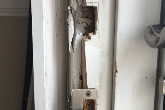 frame door repair Farmersville