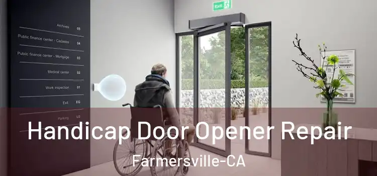  Handicap Door Opener Repair Farmersville-CA