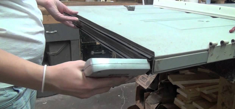 damaged steel door repair Farmersville